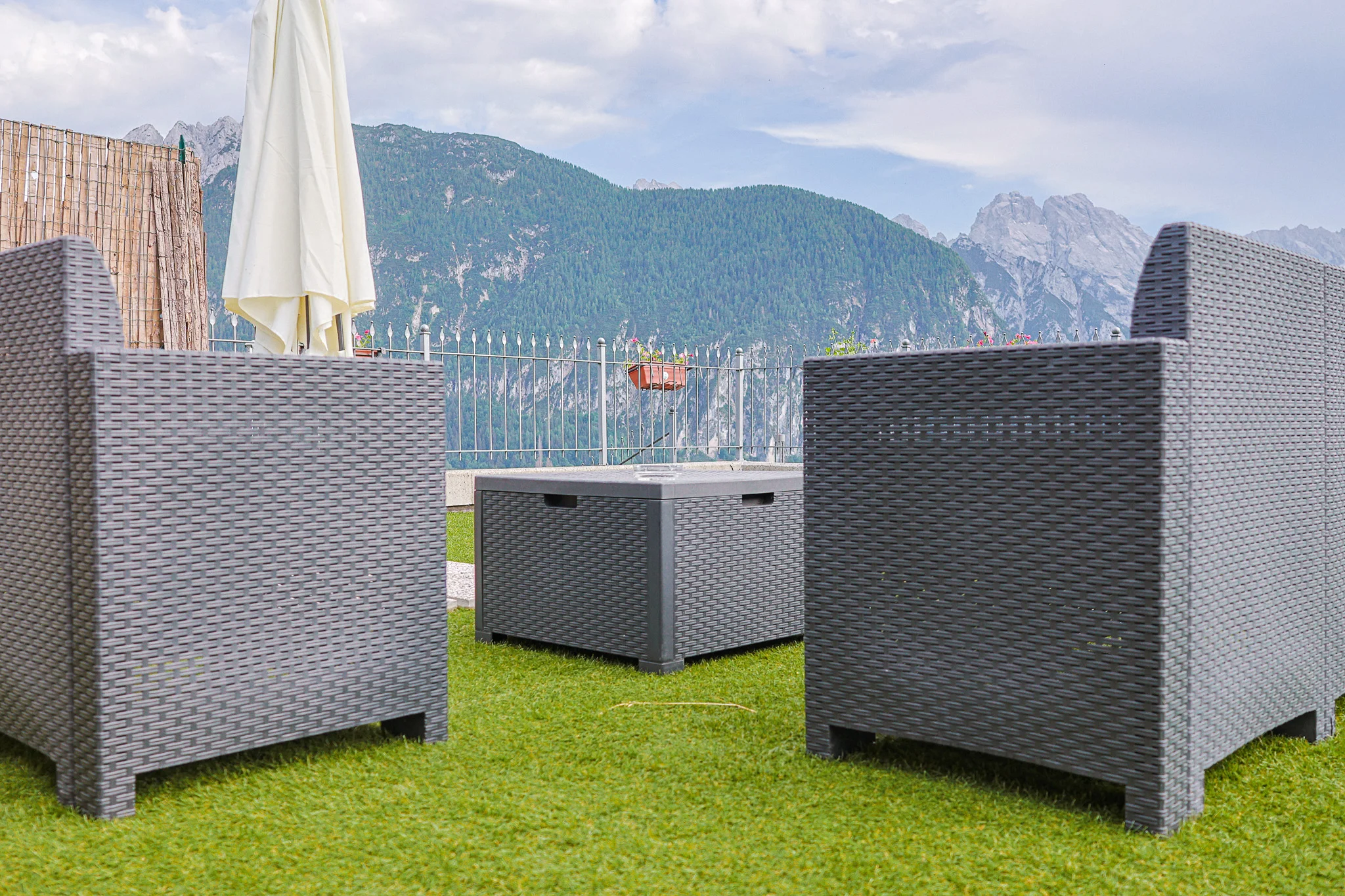 Locanda La Baita — la terrazza