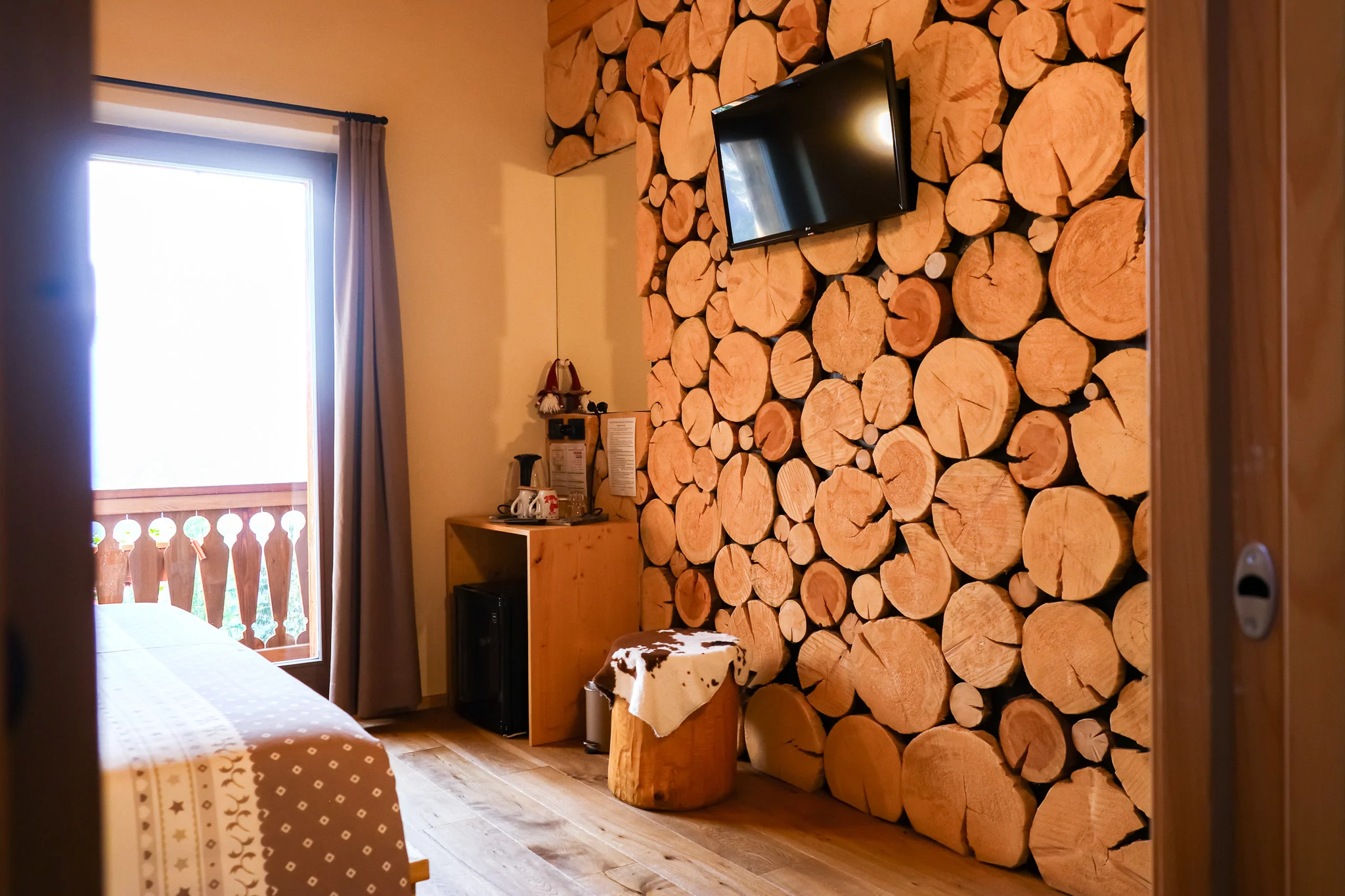 Dettaglio delle camere della Locanda La Baita 1